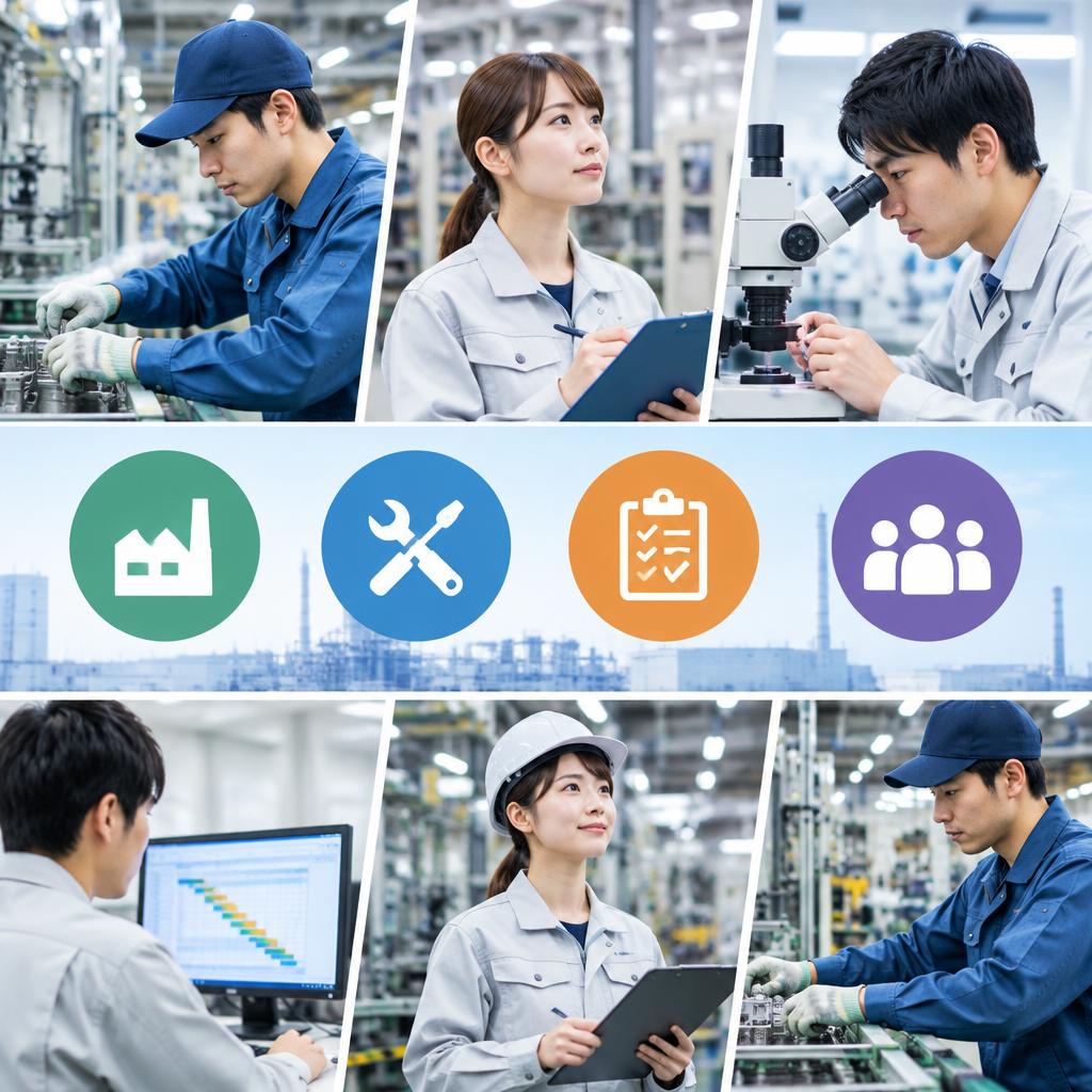 愛知で見つける、あなたに合った製造の仕事